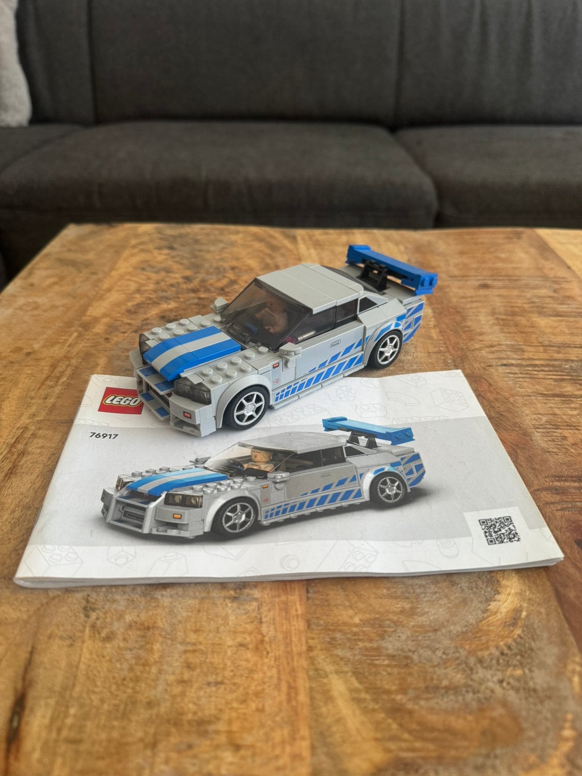 LEGO Speed Champions 76917–2 Fast 2 Furious Nissan Skyline, Ophalen, Lego, Inclusief instructies, Speed Champions