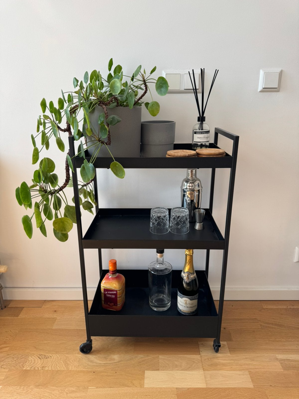 Roltafel, Huis en Inrichting, Ophalen, Zo goed als nieuw, 25 tot 50 cm, Rechthoekig