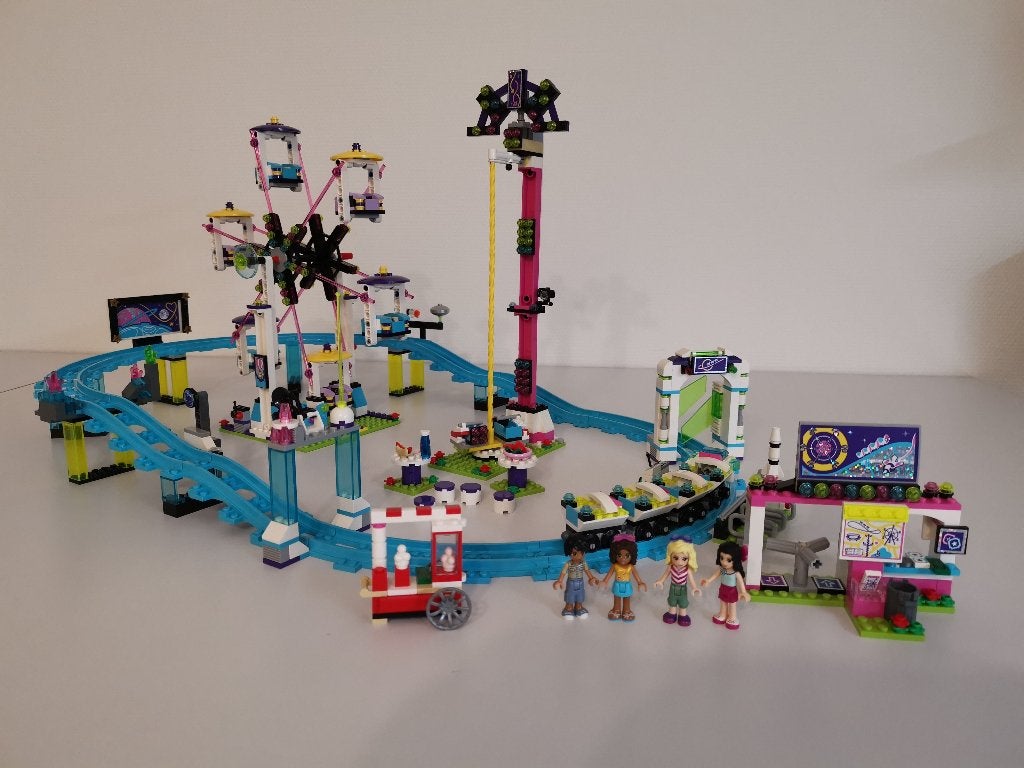 Lego Friends 41130 - Pretpark Achtbaan (612), Lego, Friends, Ophalen of Verzenden, Zo goed als nieuw