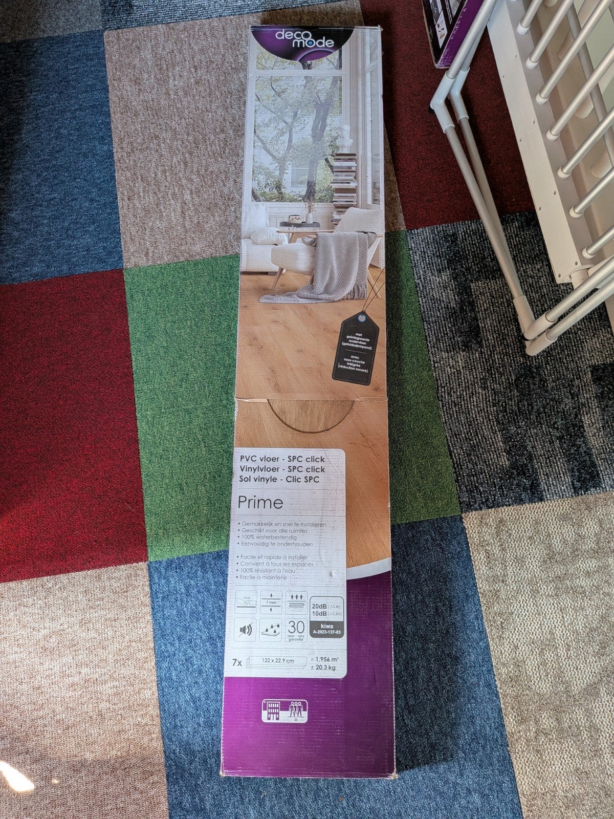 Pvc vloer, Ophalen, Kunststof, 50 tot 150 cm, Overige typen