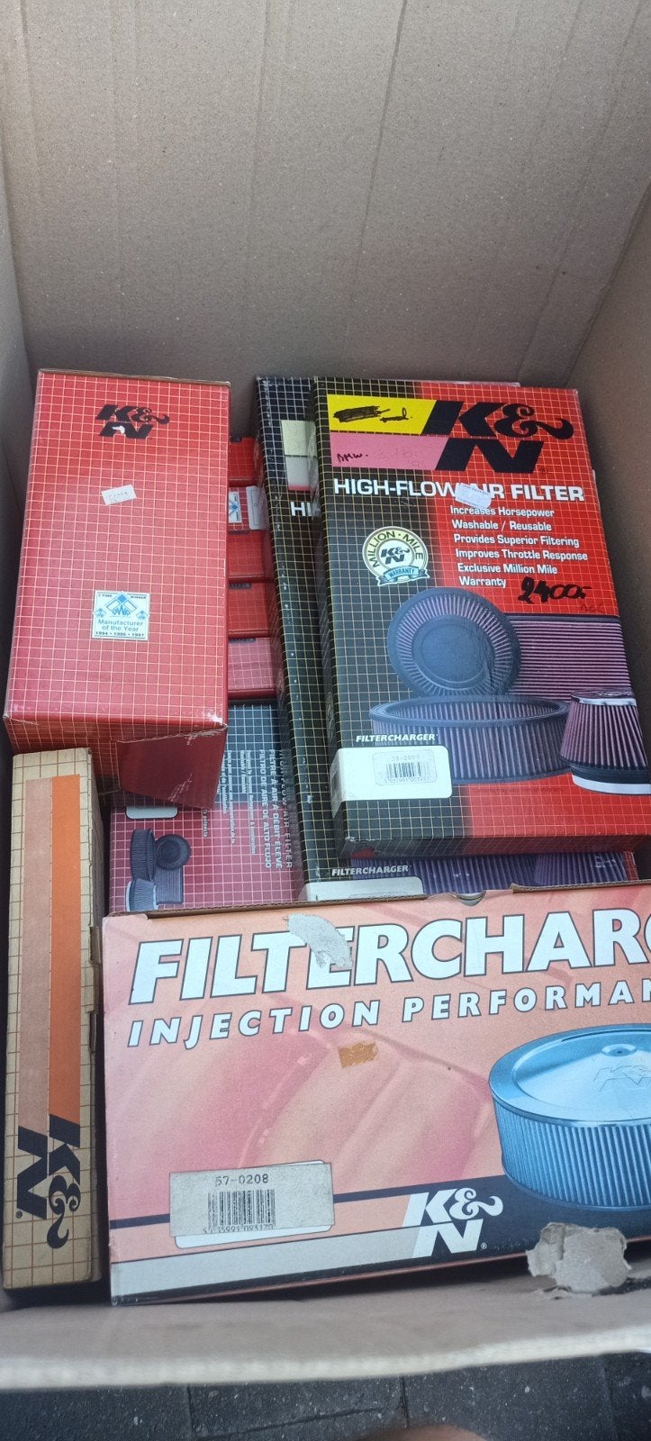 Diverse k&n sportluchtfilter inlegfilter NIEUW, Ophalen, Nieuw