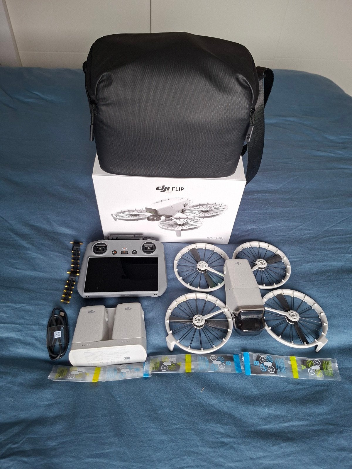 DJI Flip Fly More Combo RC 2, Cameradrone, Extra accu('s), Ophalen of Verzenden, Zo goed als nieuw