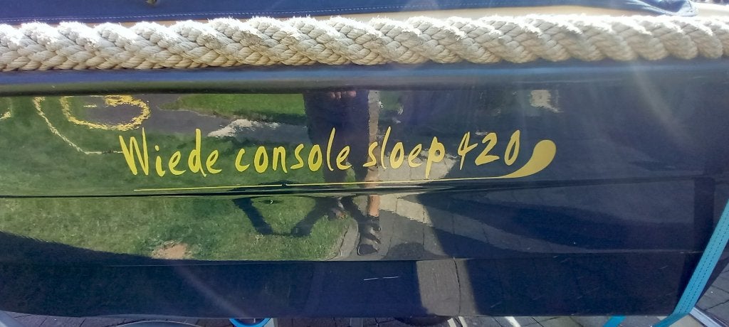 Wiede Console Sloep 420 met Buiskap en Trailer, Consoleboot, Gebruikt, 4 m, 15 pk