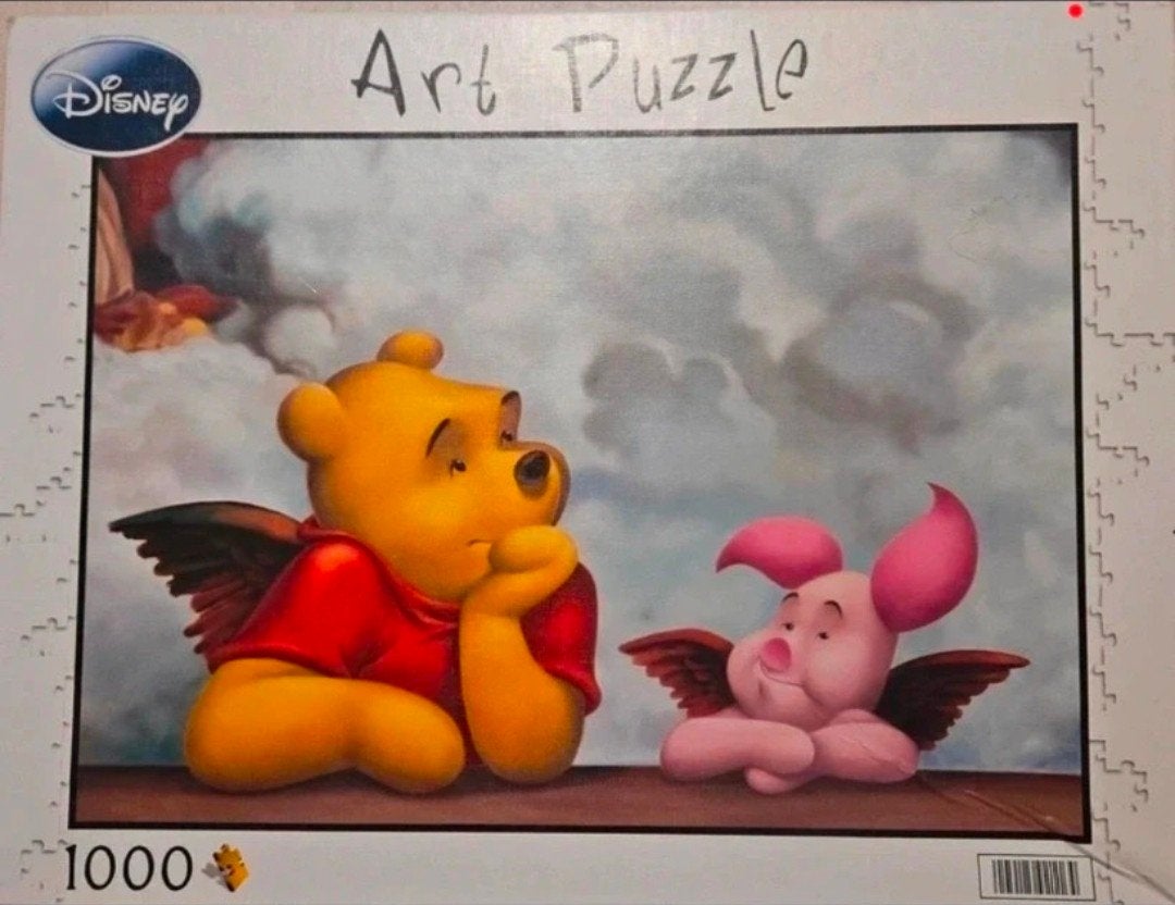 Disney Winnie de Poeh & Knorretje puzzel 1000 stukjes, Ophalen of Verzenden, 500 t/m 1500 stukjes, Gebruikt, Legpuzzel