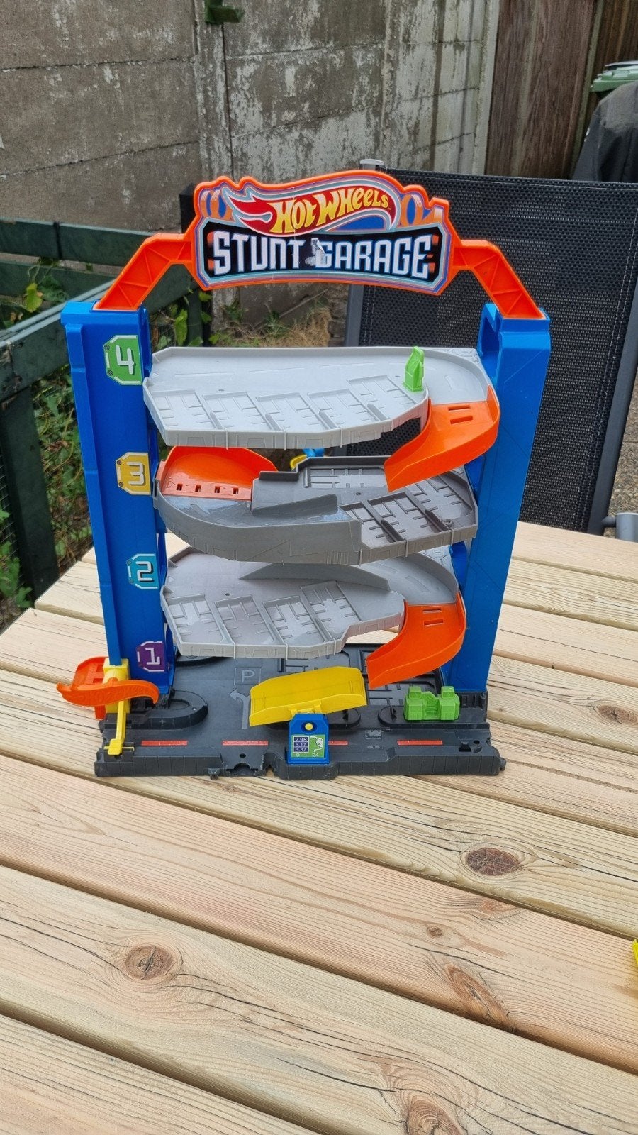 hotweels garage, racebaan en builder box, Ophalen, Zelf te bouwen, Hot Wheels, Handmatig