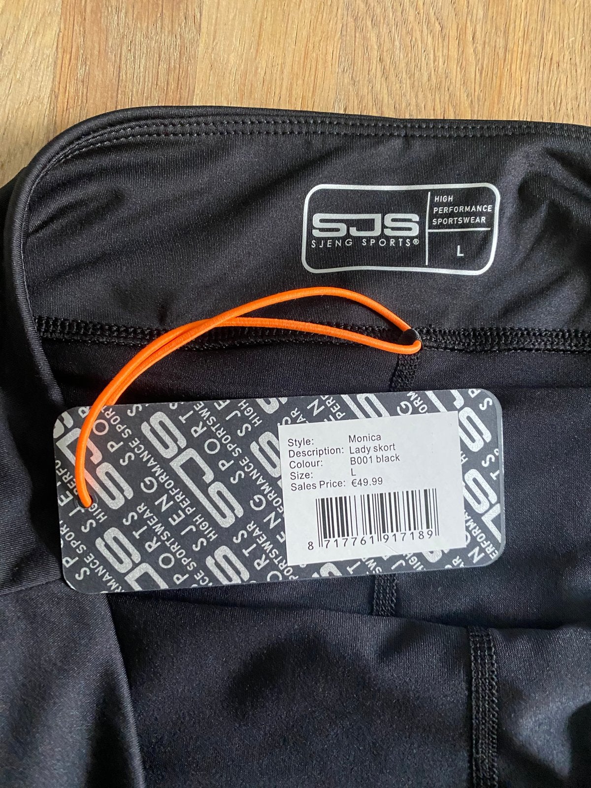 SJS Sjeng Sports Monica Lady Skirt Zwart Maat L, Zwart, Maat 42/44 (L), Nieuw, Ophalen of Verzenden