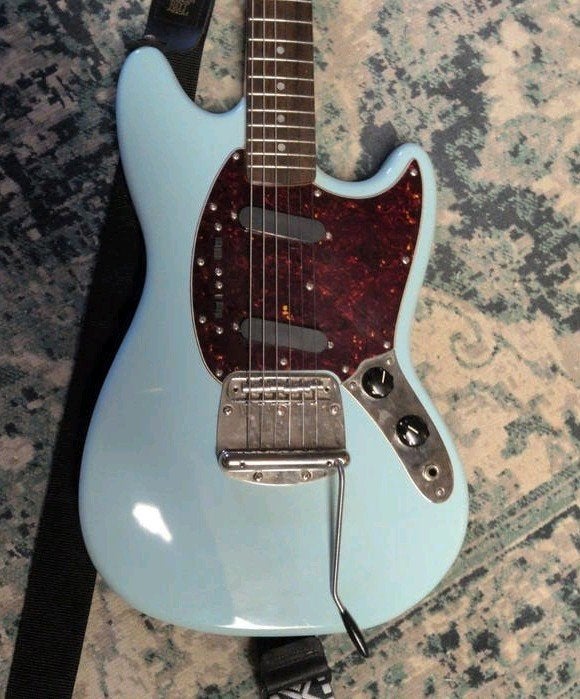 squier mustang classic vibe, Ophalen of Verzenden, Zo goed als nieuw, Solid body, Fender