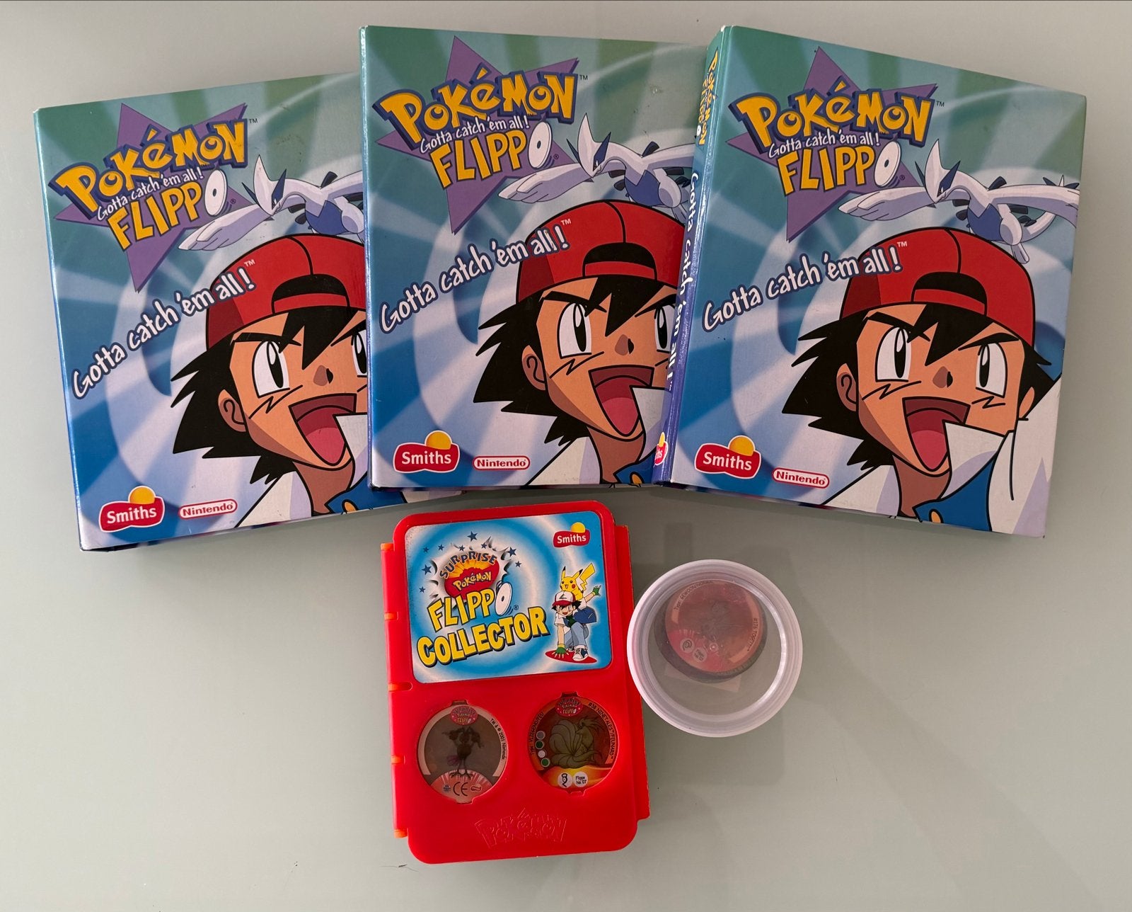 3 Pokémon Flippo verzamelmappen en Pokémon Flippo Collector, Ophalen of Verzenden, Verzameling, Met verzamelmap(pen)