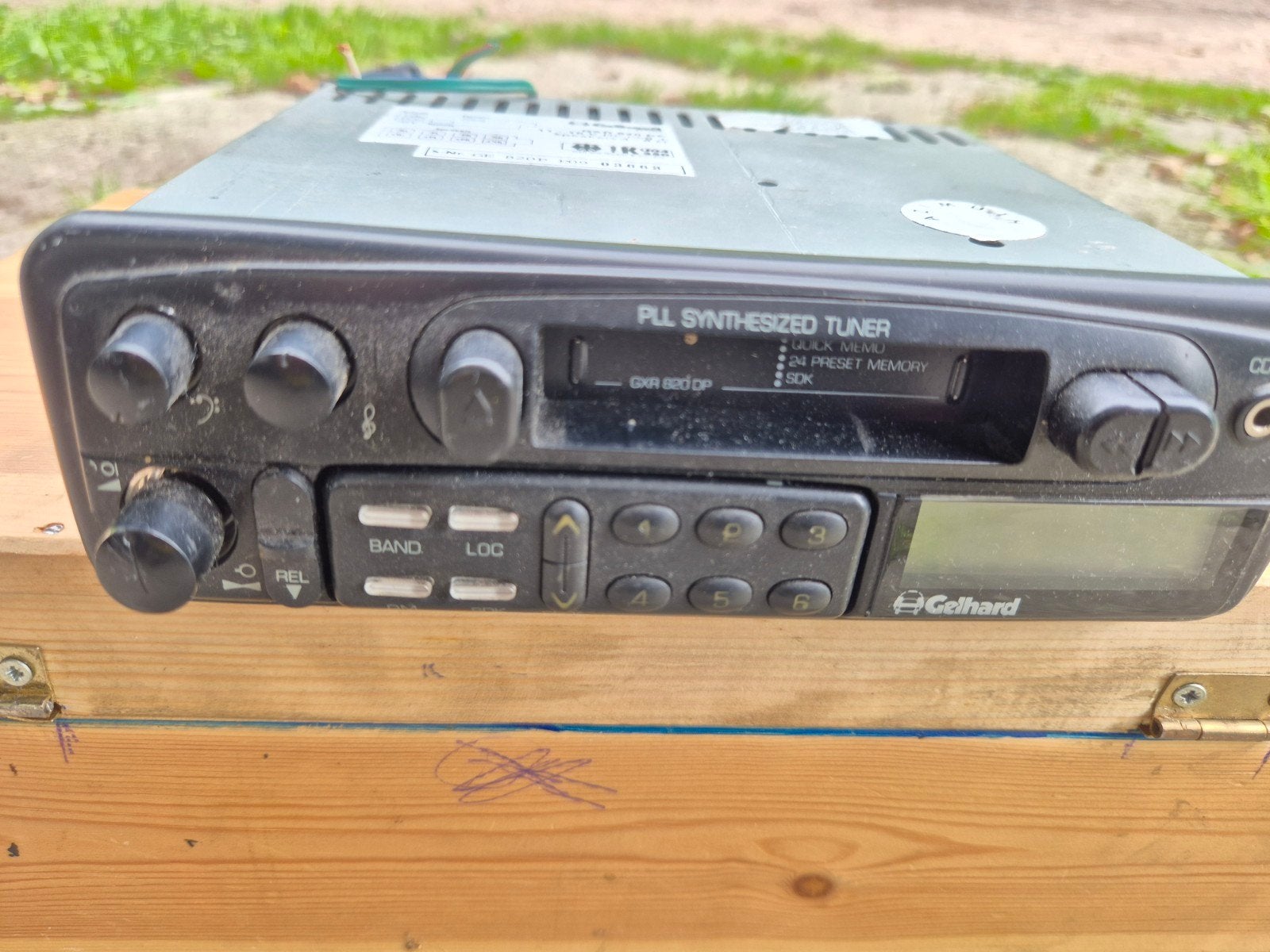 Gebruikte Gelhard GXR 620 DP PLL Synthesized Tuner, Ophalen of Verzenden, Gebruikt