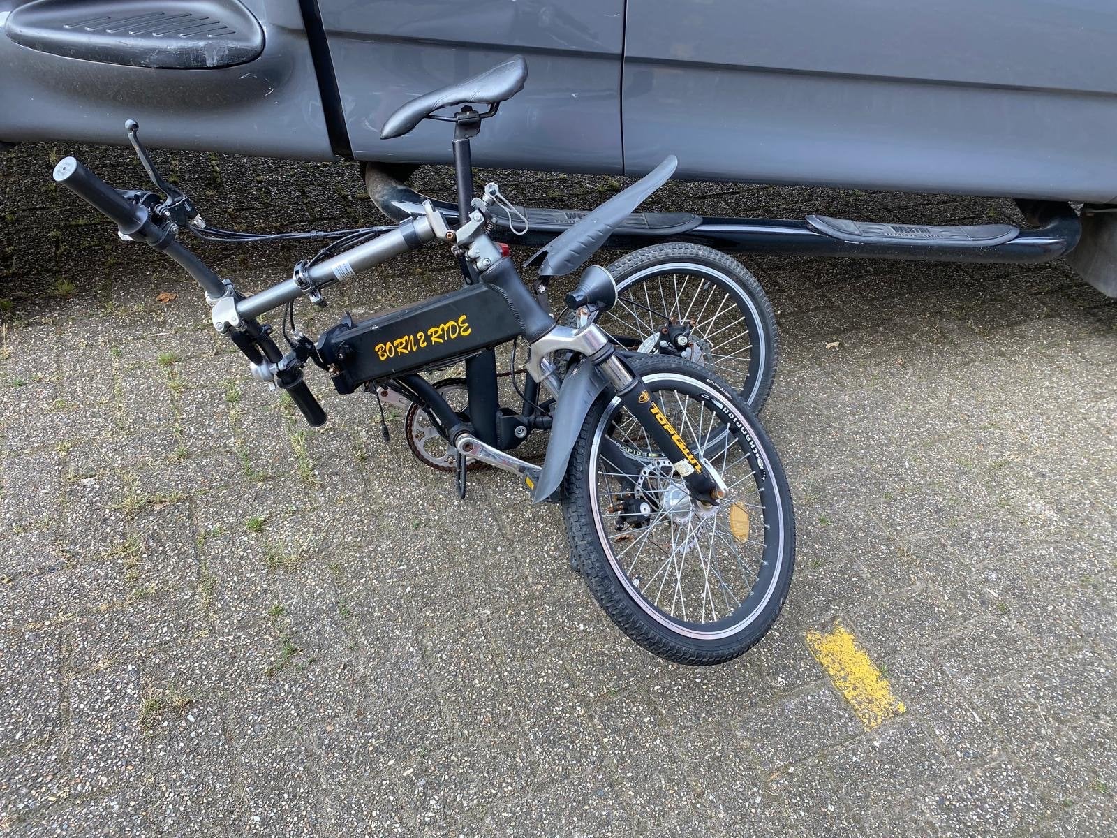 Born2Ride E-Bike - Opvouwbaar met Shimano versnellingen, Fietsen en Brommers, Elektrische fietsen, Gebruikt, Minder dan 47 cm