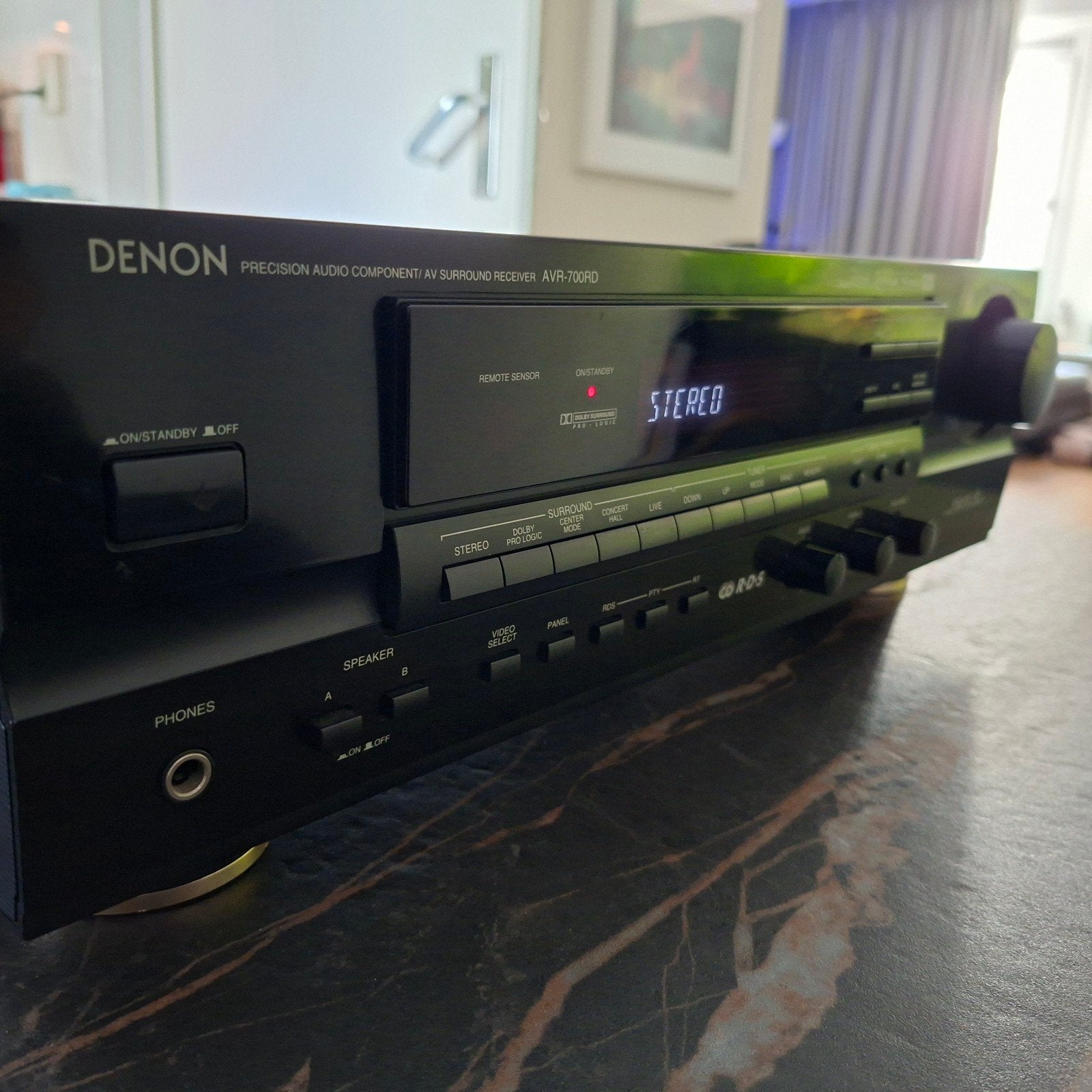 Denon AVR-700RD AV Surround Receiver met afstandsbediening, Ophalen, Gebruikt, Denon, 120 watt of meer