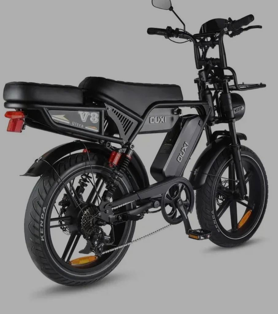 Fatbike Ouxi V8 Ultra Max E-bike - Zwart, Overige merken, Ophalen of Verzenden, Zo goed als nieuw, 51 tot 55 cm