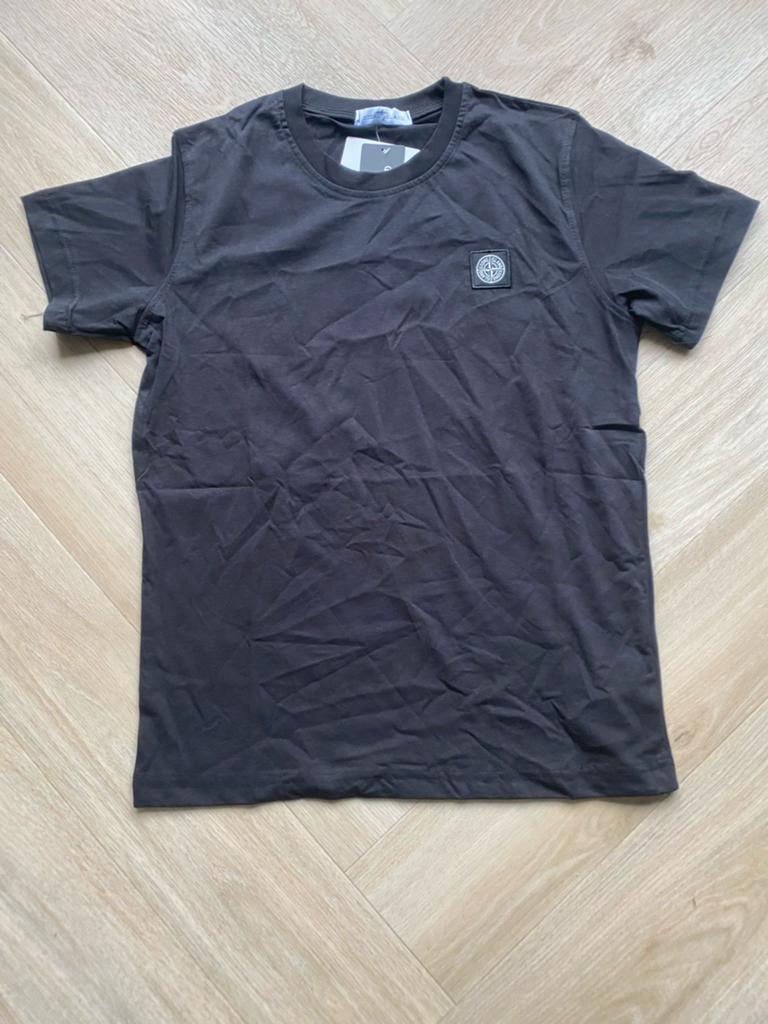 Stone Island T-shirt Zwart Maat L, Ophalen of Verzenden, Nieuw, Maat 48/50 (M), Zwart