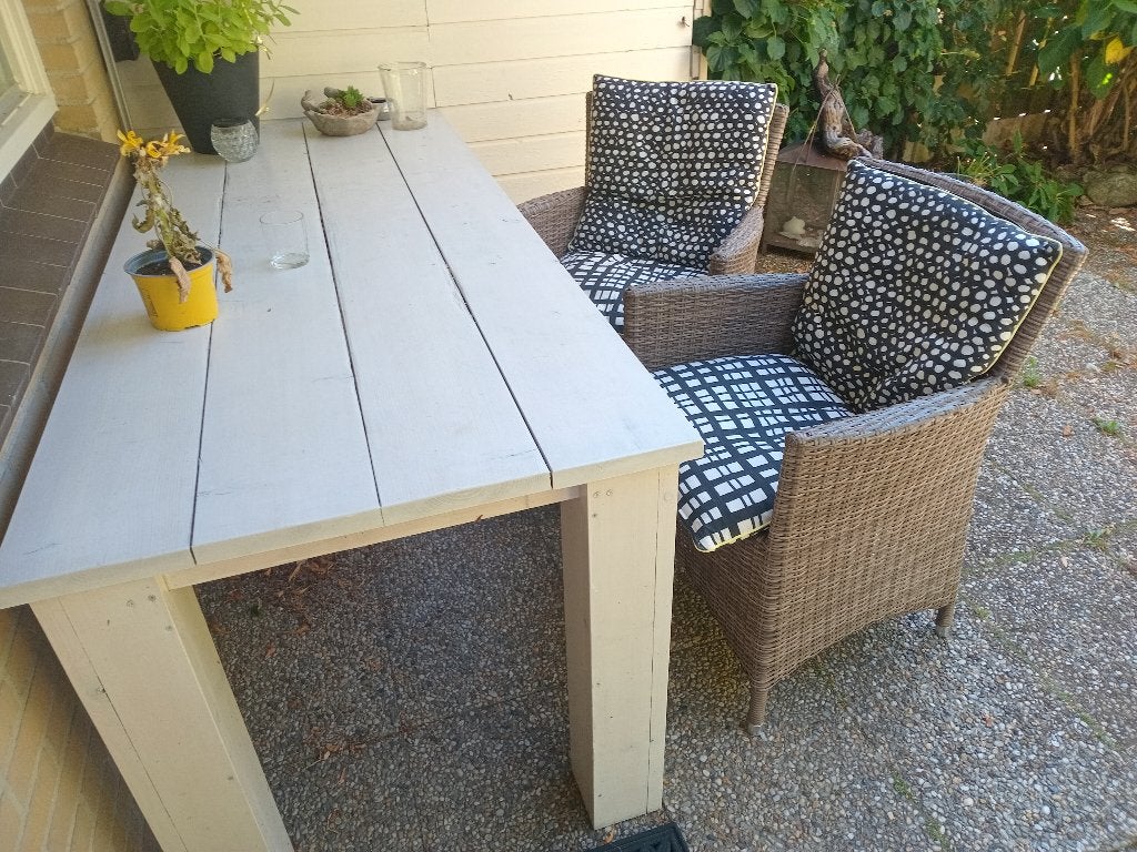 Tuinset, Ophalen, 4 zitplaatsen, Gebruikt, Tuinset