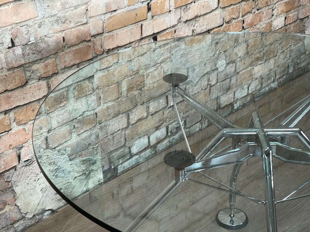 Tecno Nomos – Rond glas | Norman Foster, Ophalen, Gebruikt, Design, Rond