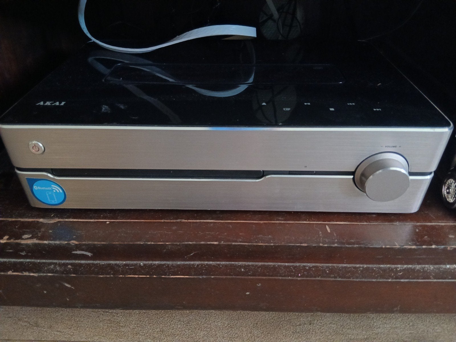 Akai Microset met Bluetooth en afstandsbediening, Audio, Tv en Foto, Stereo-sets, Ophalen of Verzenden, Akai, Microset