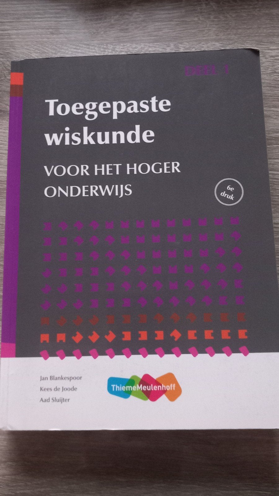 J.H. Blankespoor - Toegepaste wiskunde, Zo goed als nieuw, J.H. Blankespoor; C. de Joode; A. Sluijter, Beta, HBO