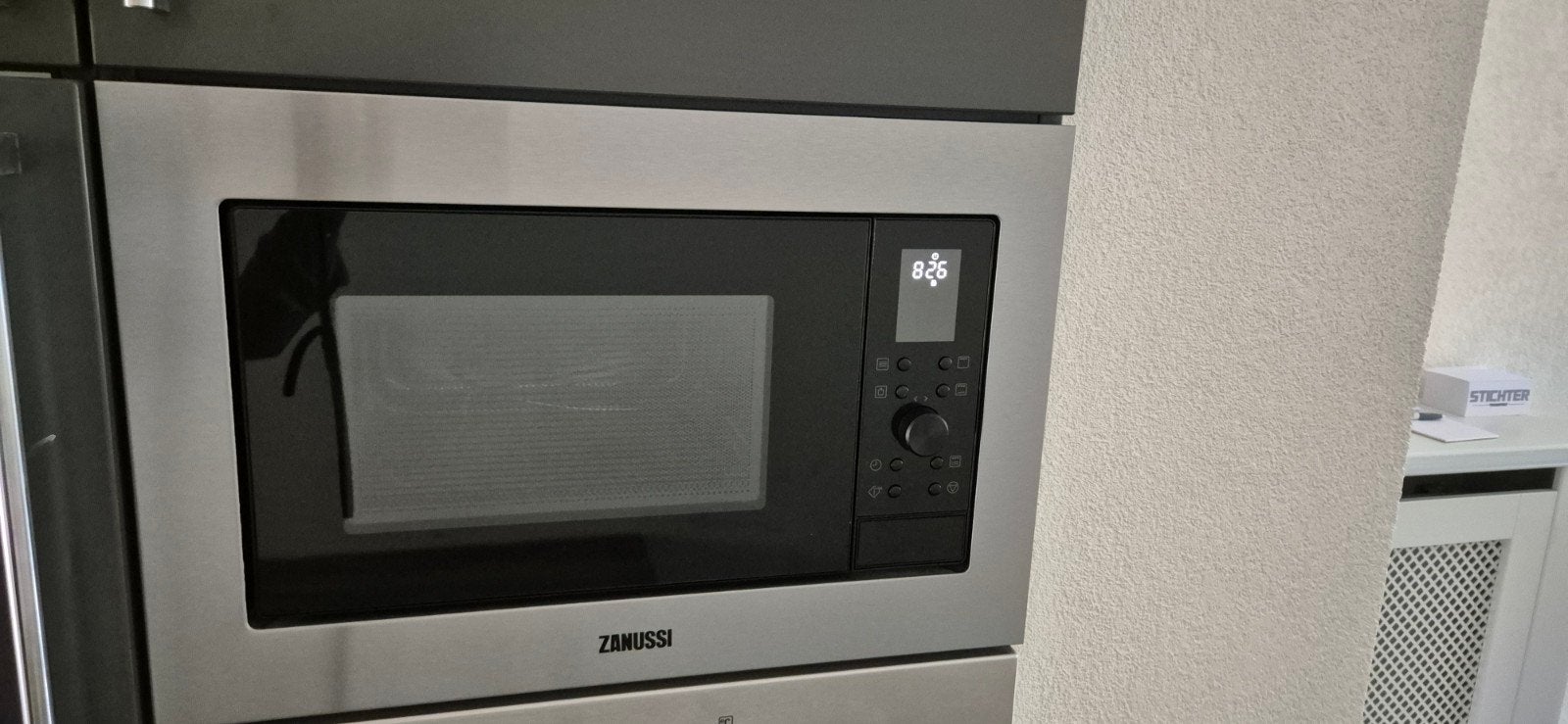 Zanussi ZMSN7DX Inbouwmagnetronoven 2022 Nieuw, Combimagnetron, Grill, Nieuw, Ophalen of Verzenden