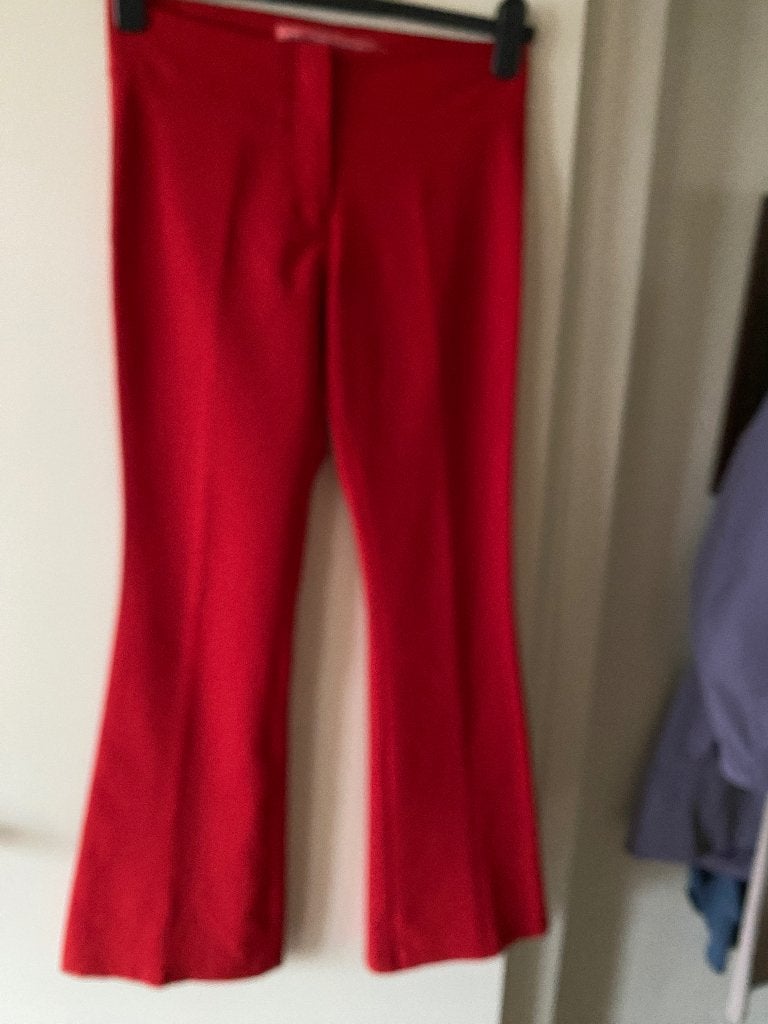 zomerbroek wide leg Cars Jeans 38 rood travel, Maat 38/40 (M), Ophalen of Verzenden, Zo goed als nieuw, Lang