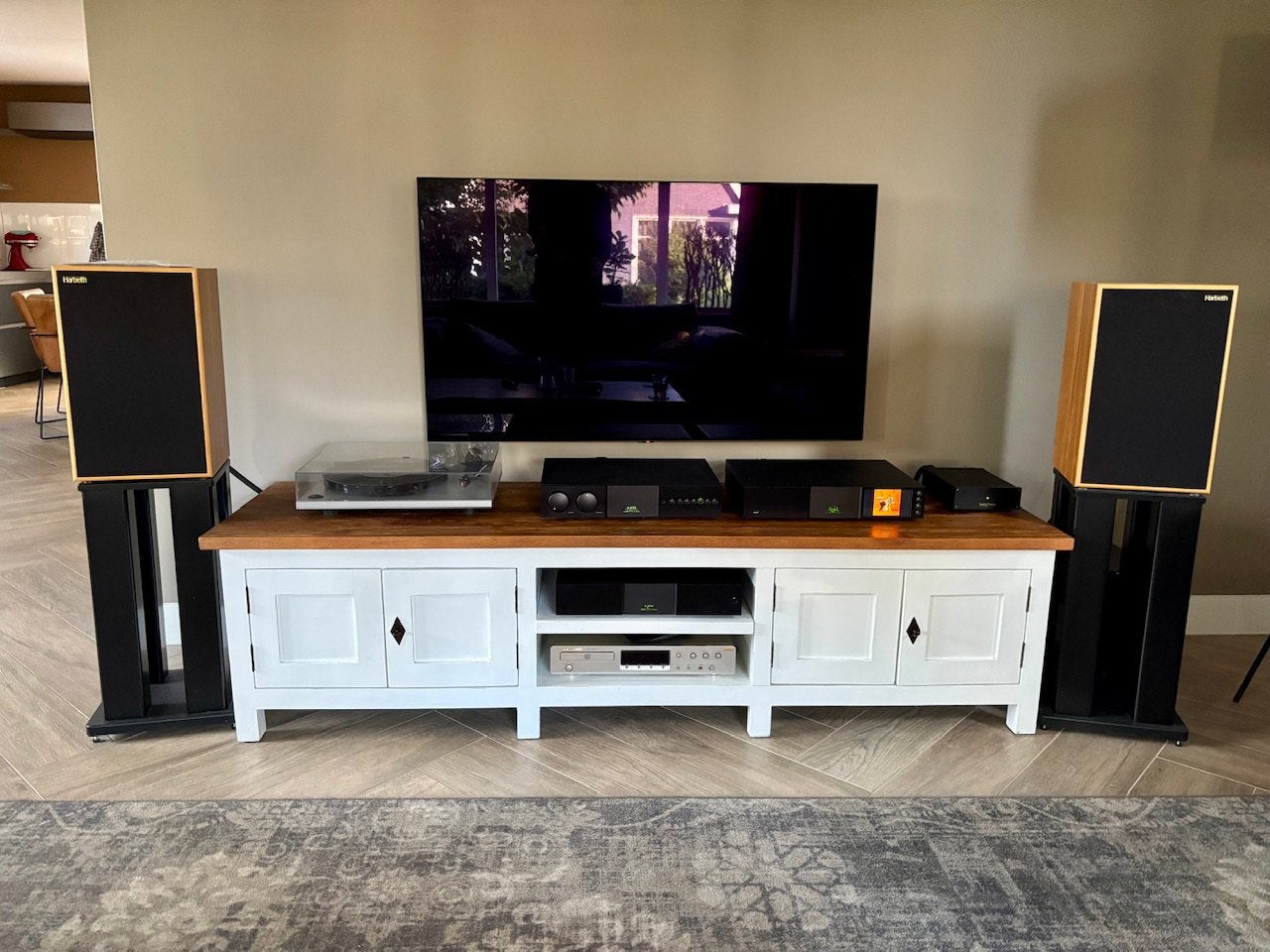 Harbeth Monitor 30.1 Eucalyptus met Skylan stands incl dozen, Audio, Tv en Foto, Luidsprekers, Ophalen of Verzenden, Gebruikt