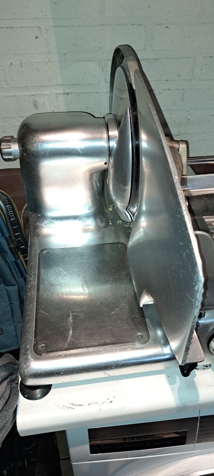 Professionele Top vlees snijmachine., Witgoed en Apparatuur, Overige Witgoed en Apparatuur, Ophalen