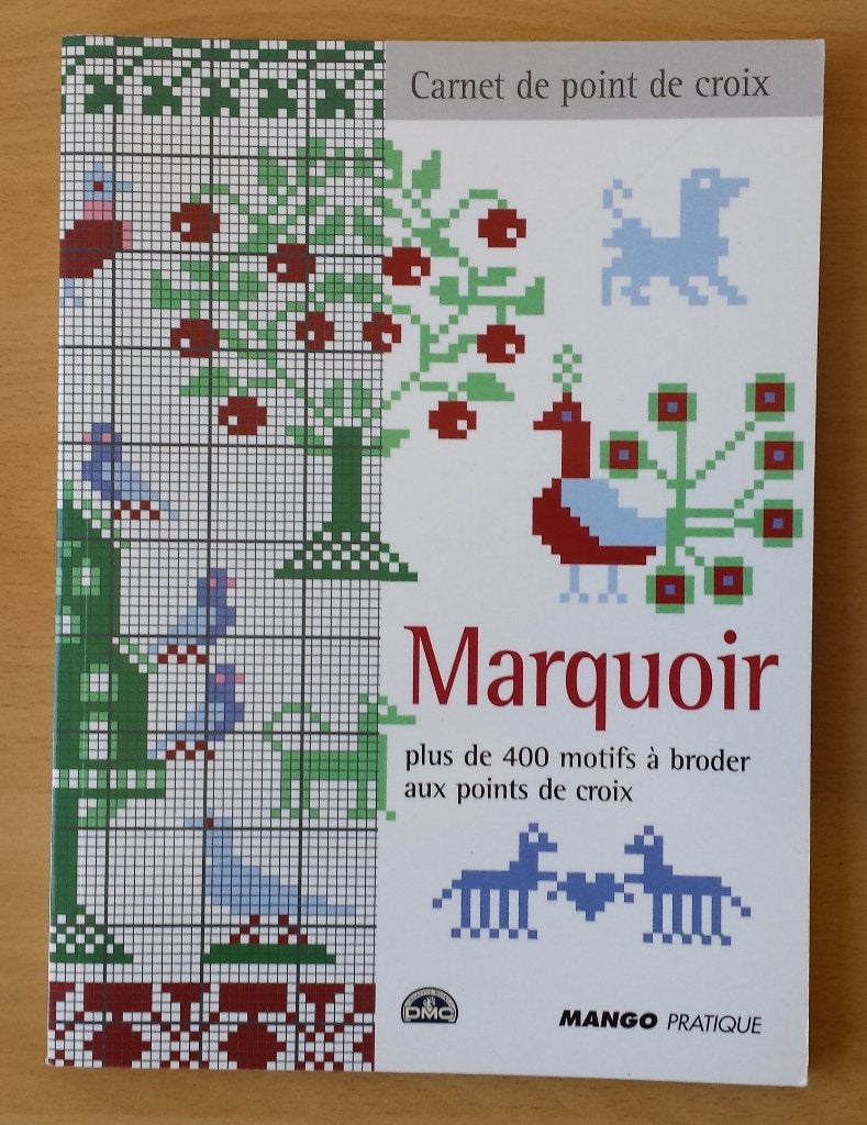 DMC - Marquoir (Merklap) - Mango Pratique - 2001, Patroon, Gebruikt, Ophalen of Verzenden, Handborduren