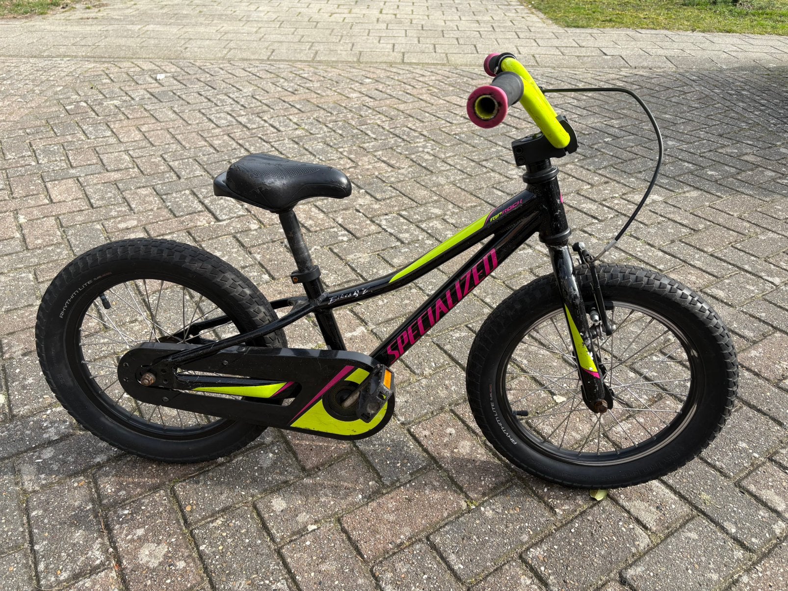 Specialized riprock 16 inch mountainbike, Ophalen, Gebruikt, Terugtraprem, 16 tot 20 inch