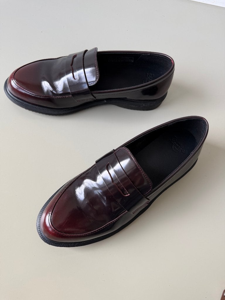 Uitstekende Dr. Martens Temara Loafers - Maat 42 - Bordeaux, Overige kleuren, Verzenden, Instappers, Dr. Martens