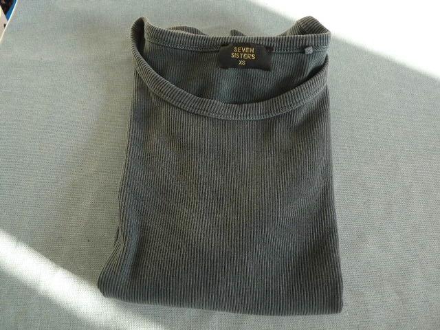 Grijze korte ribbeltop cropped van Seven Sisters, mt XS, Kleding | Dames, Seven Sisters, Ophalen of Verzenden, Zo goed als nieuw