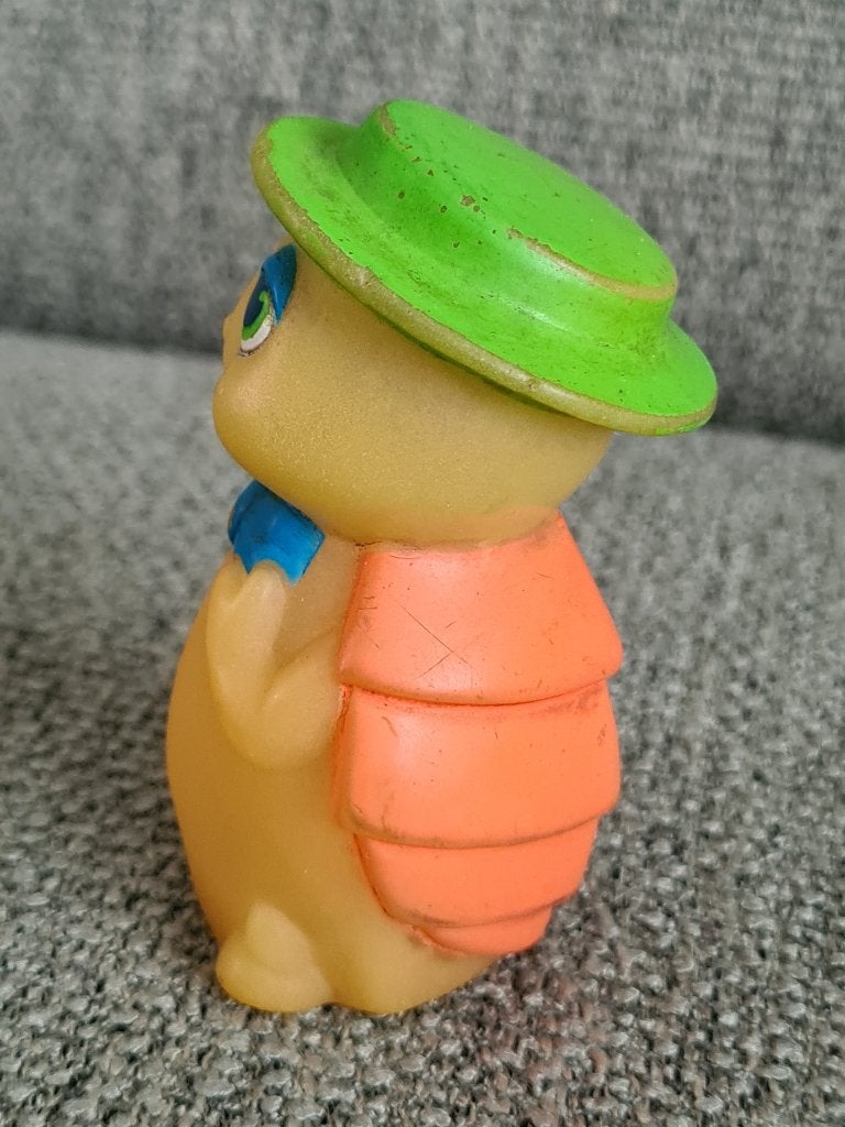 Glo friends worm glow in the dark vintage poppetje playskool, Gebruikt, Playskool hasbro, Ophalen of Verzenden, Nvt