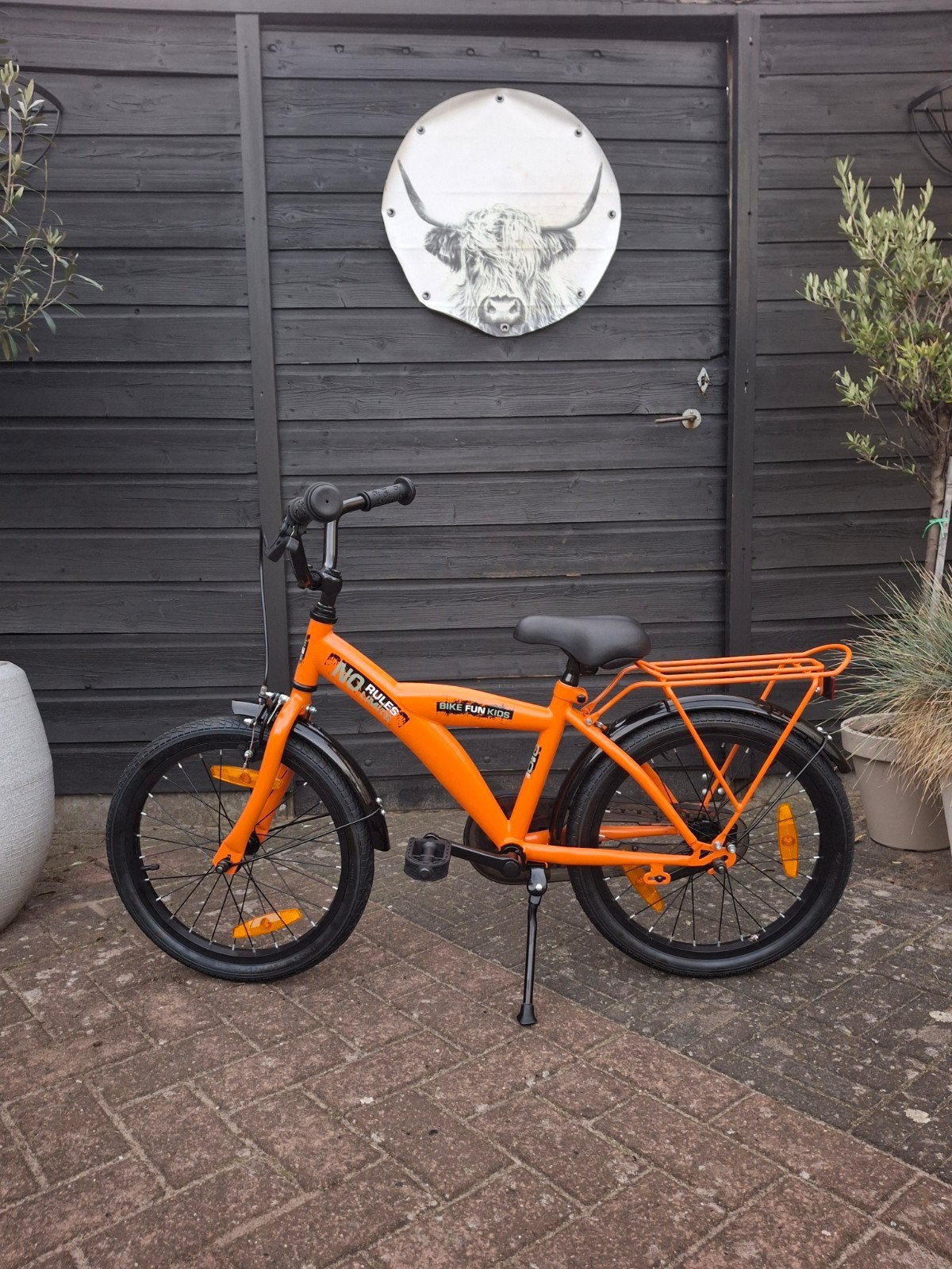 Bike Fun Kids jongensfiets kinderfiets 18 inch NIEUW, Ophalen, Bike fun kids, 16 tot 20 inch, Velgrem