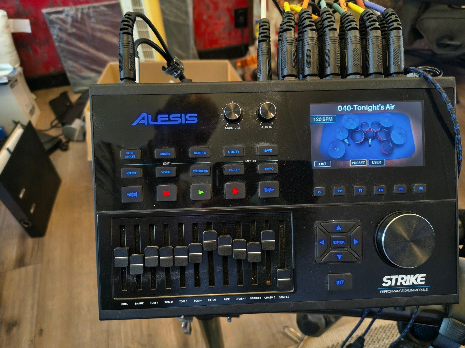 Alesis Strike Pro SE elektronisch drumstel bieden, Ophalen of Verzenden, Zo goed als nieuw, Overige merken, Elektronisch