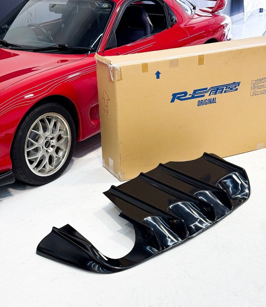 RE-Amemiya FRP Carbon diffuser - Mazda RX7 RX-7 FD3S, Ophalen of Verzenden