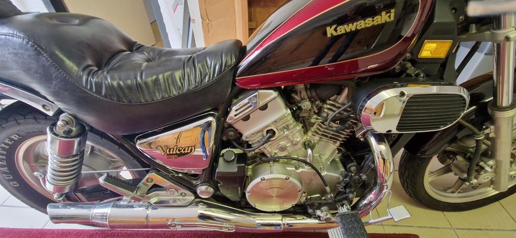 Kawasaki vulcan 750vn, 750 cc, Cardan-aandrijving, 2 cilinders, Gebruikt