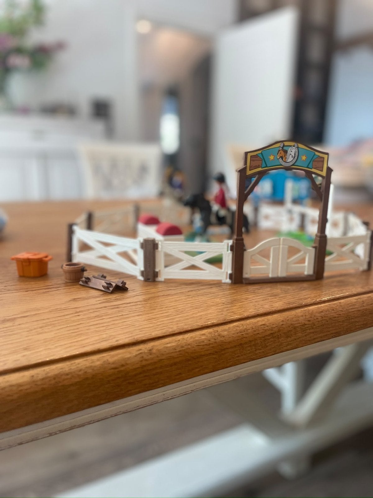 Playmobil Country Paarden Arena met ruiter en paard, Ophalen of Verzenden, Gebruikt, Jongen of Meisje