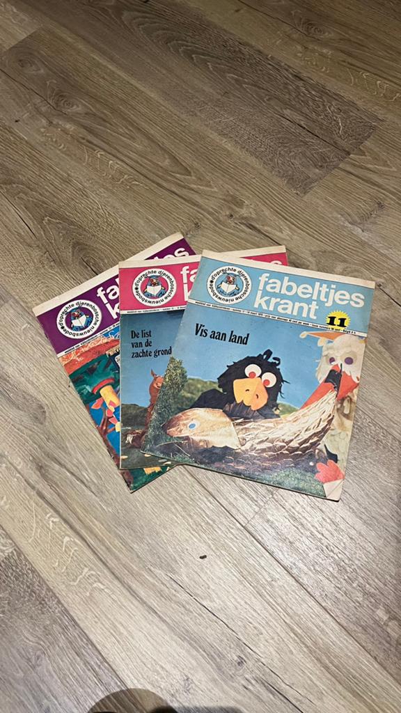 Fabeltjes krant deel 11,12,13, Boeken, Stripboeken, Meerdere stripboeken, Ophalen of Verzenden, Zo goed als nieuw