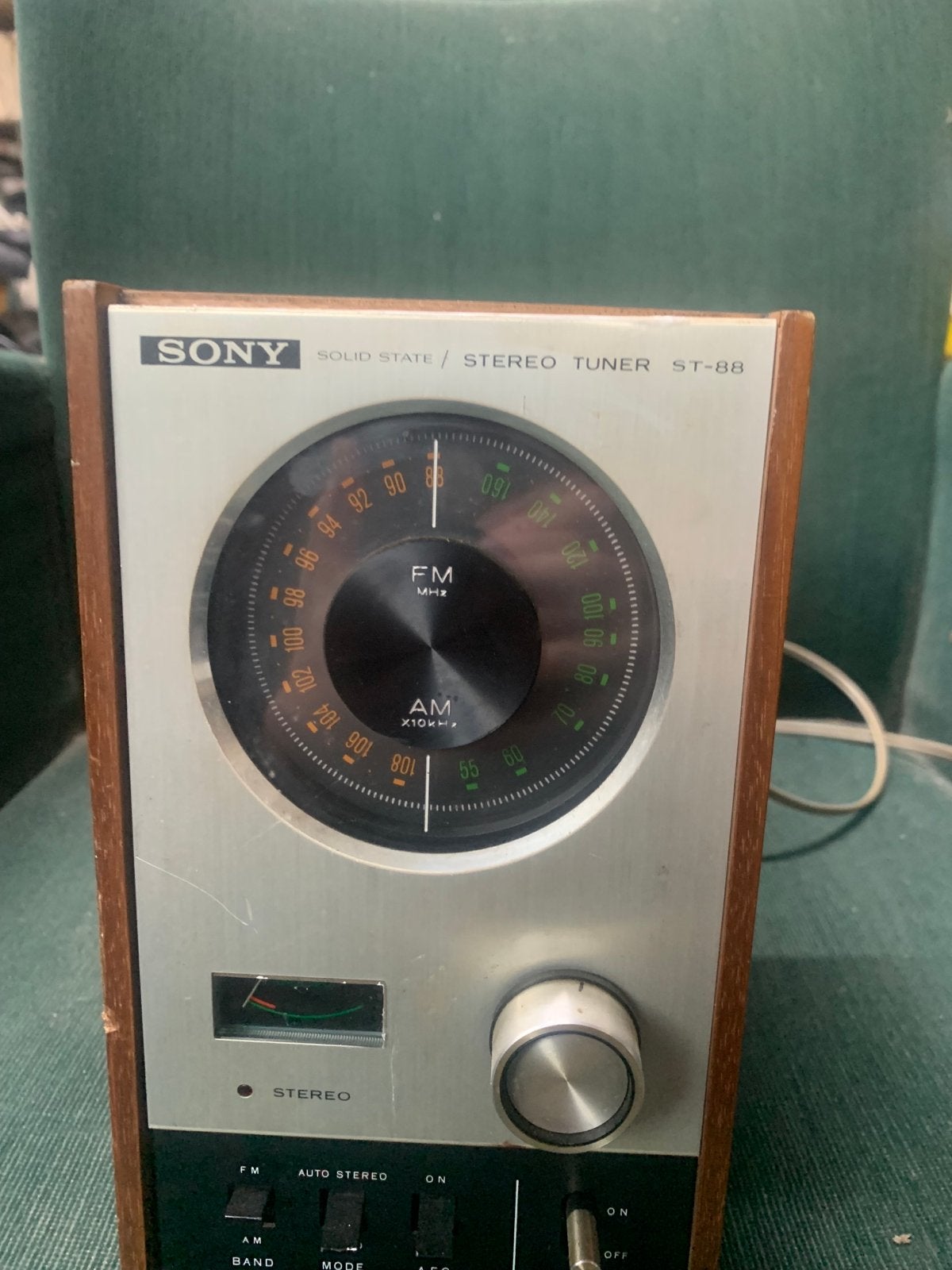 Vintage Sony Stereo Tuner ST-88, Ophalen of Verzenden, Gebruikt, Analoog