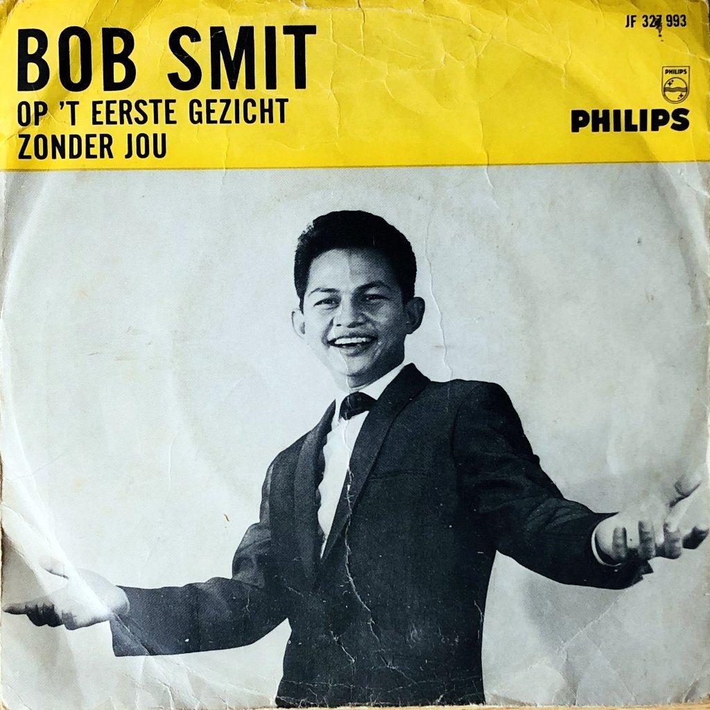 1966	Bob Smit	             Op 't Eerste Gezicht, Cd's en Dvd's, Fotohoes, 7 inch, Ophalen of Verzenden, Zo goed als nieuw