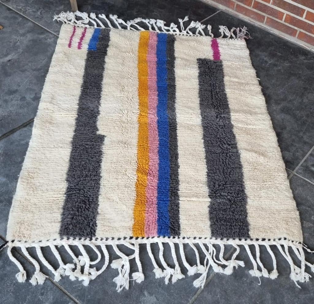 Nieuw Boujaad tapijt, zacht berber vloerkleed 140x108 cm, Ophalen of Verzenden, Nieuw, Rechthoekig, 200 cm of meer