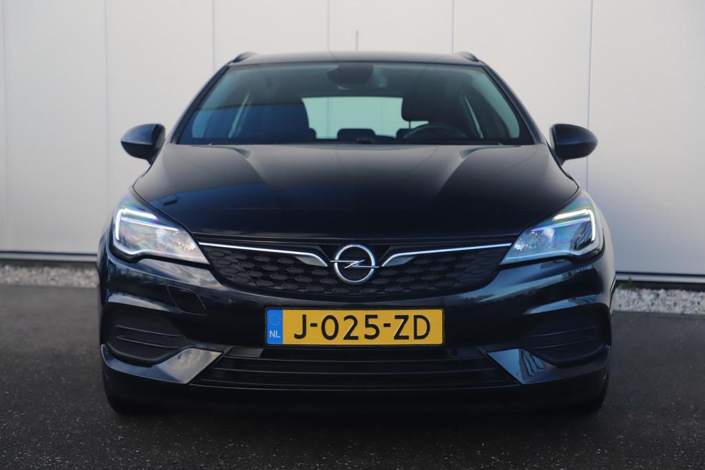 Opel Astra Sports Tourer 1.2 Edition 110PK 16 inch LMV Navig, Voorwielaandrijving, Stof, Gebruikt, 1199 cc