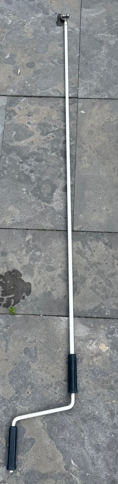 Slinger zonnescherm met kogelhaak, Tuin en Terras, Ophalen, Gebruikt, Overige typen, Minder dan 250 cm