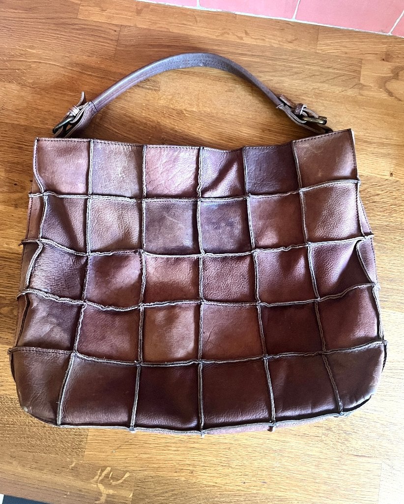 Legend leren tas, Ophalen of Verzenden, Gebruikt, Overige kleuren, Schoudertasje