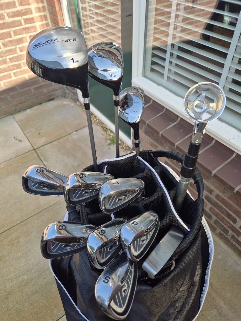 Dames golfset NJoy graphite NIEUW met golftas €235,-, Ophalen of Verzenden, Nieuw, Set, Overige merken