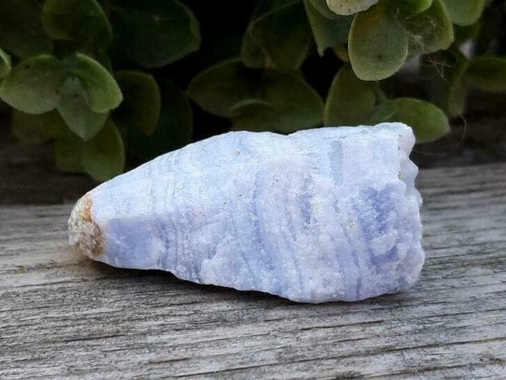 Chalcedoon (Blue Lace Agaat) - nr. 01, Ophalen of Verzenden, Mineraal