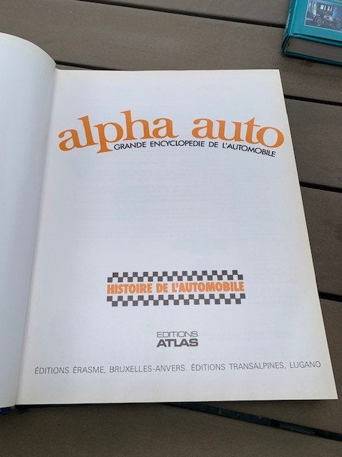 auto encyclopedie, Ophalen, Zo goed als nieuw, Algemeen