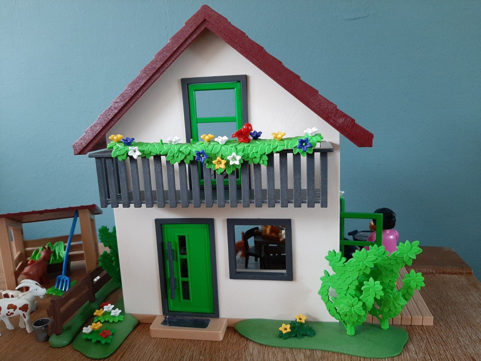 playmobil hoeve, Ophalen, Zo goed als nieuw