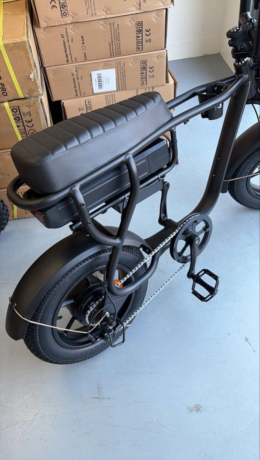 Nieuwe Fatbike E-bike EB16 Mini Fatbike nieuw (Ouxi Mini), Fietsen en Brommers, Nieuw, 51 tot 55 cm, 50 km per accu of meer, Ophalen