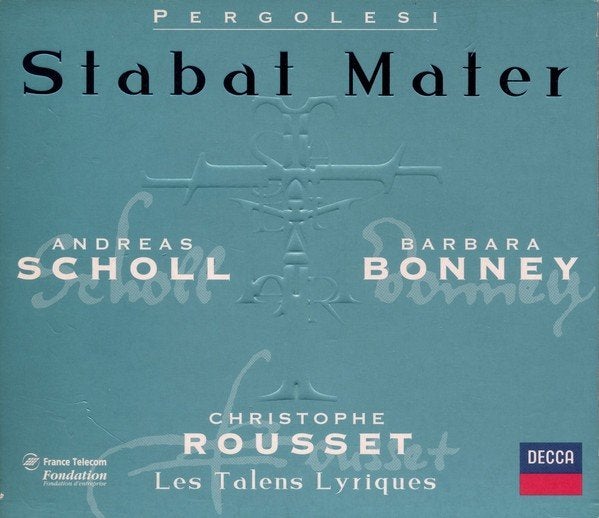 Pergolesi Andreas Scholl, Stabat Mater CD, Gebruikt, Ophalen of Verzenden, Orkest of Ballet, Barok