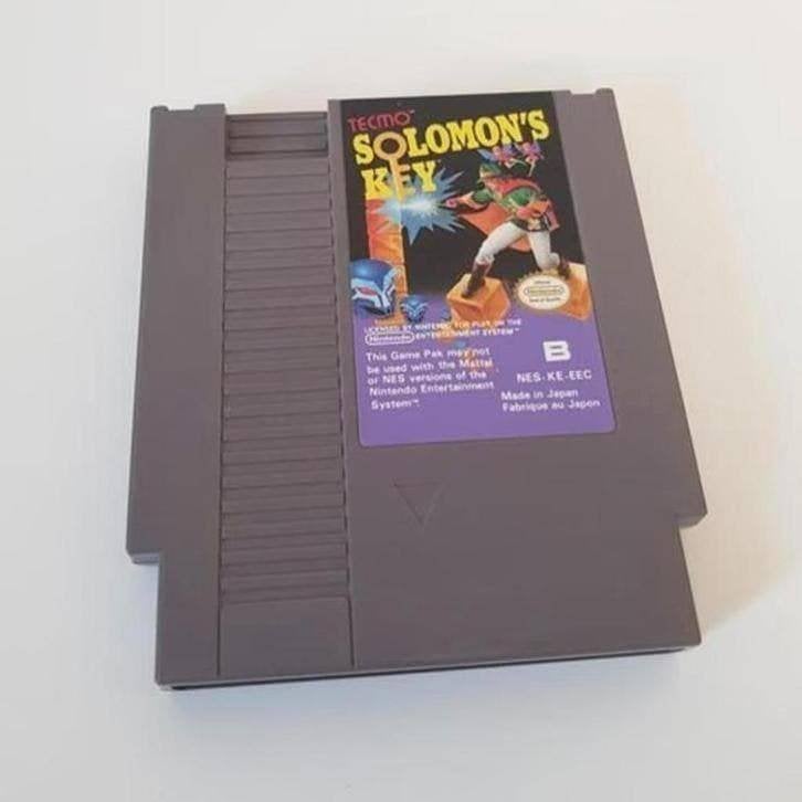 NES | Solomon's Key, Spelcomputers en Games, Games | Nintendo NES, Gebruikt, Avontuur en Actie, 1 speler, Vanaf 3 jaar, Ophalen of Verzenden