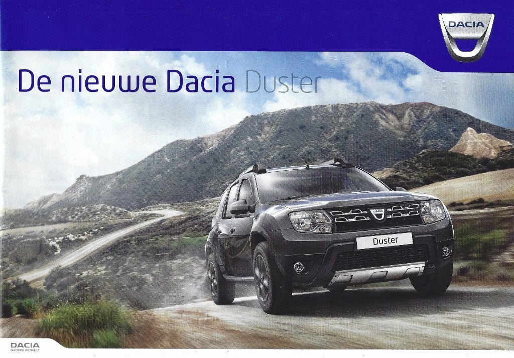 Brochure Dacia Duster 2014, Boeken, Ophalen of Verzenden, Gelezen, Overige merken